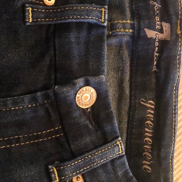 7 for all mankind skinny jeans - Picture 6 of 9